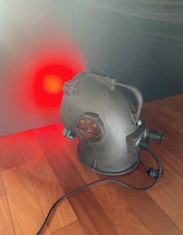 Lampe a poser Projecteur balise sovietique Miz Industrial