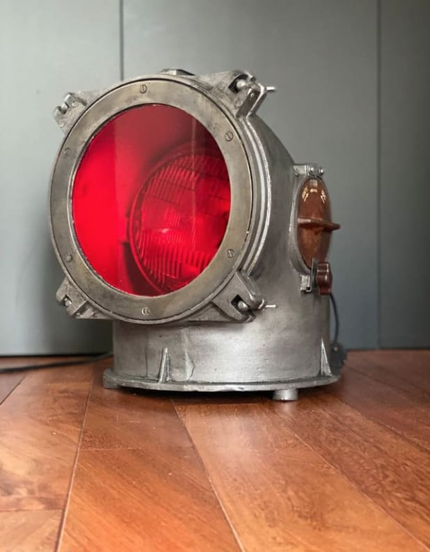 Lampe a poser Projecteur balise sovietique Miz Industrial