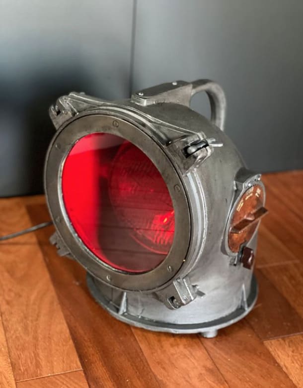 Lampe a poser Projecteur balise sovietique Miz Industrial