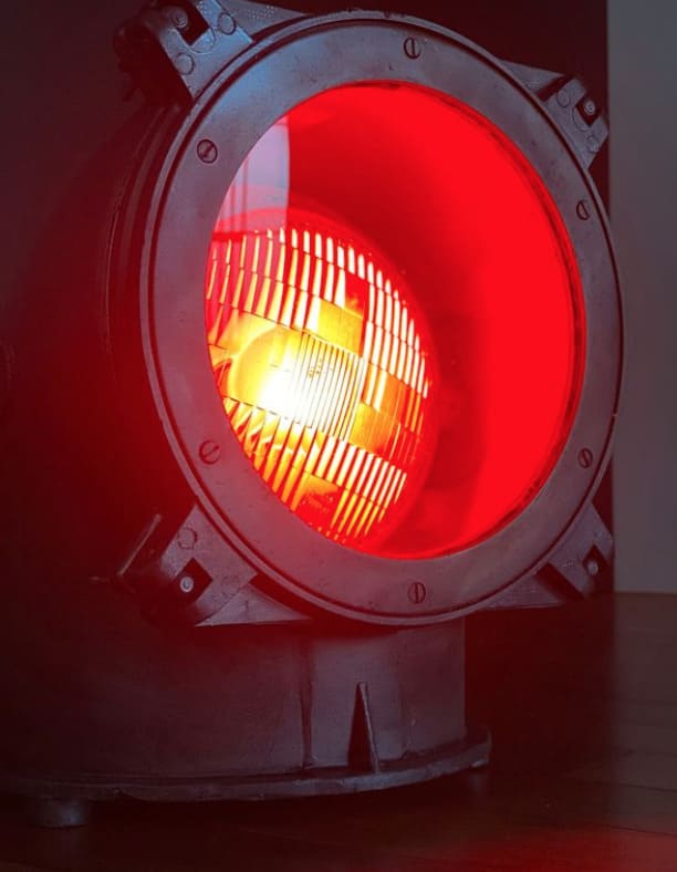 Lampe a poser Projecteur balise sovietique Miz Industrial