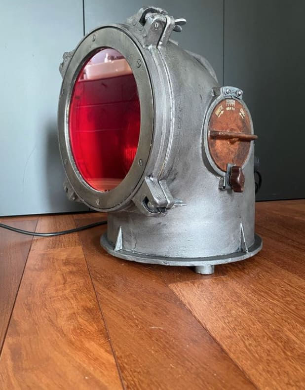 Lampe a poser Projecteur balise sovietique Miz Industrial