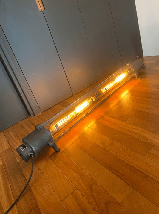 Lampe industrielle - VEB EOW (Elektroinstallation Oberweimar) Allemagne