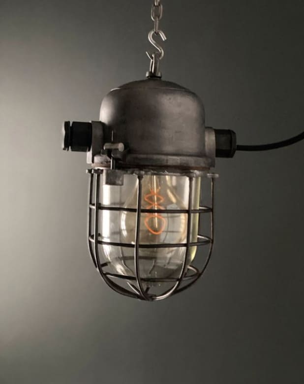 Lampe industrielle version haute Hongrie EKA Miz Industrial