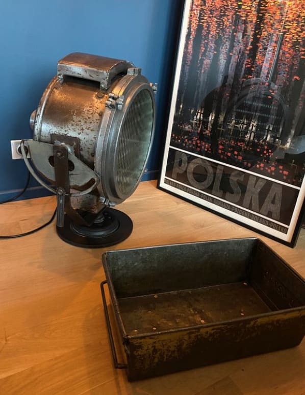 Projecteur de pont de navire URSS Lampes à poser MiZ Industrial
