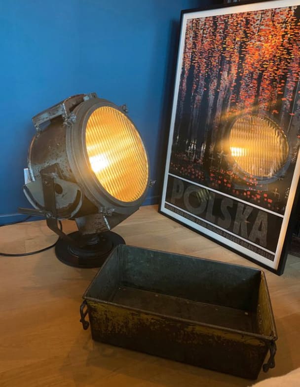 Projecteur de pont de navire URSS Lampes à poser MiZ Industrial