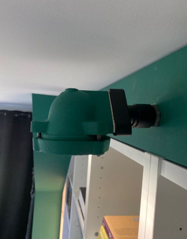 Lampe antidéflagrante soviétique (petit format) Appliques Miz Industrial