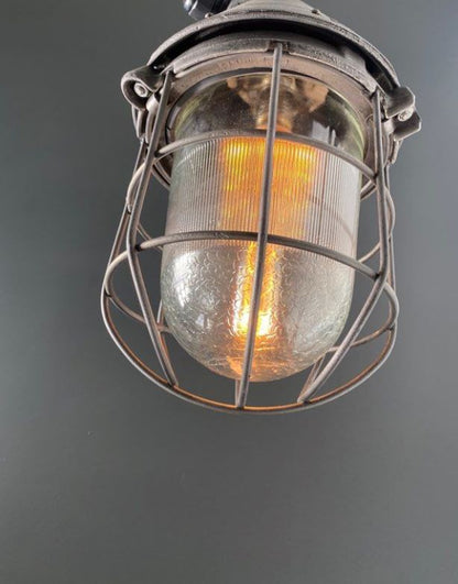 Lampe industrielle EOW- Allemagne 🇩🇪 Suspensions Miz Industrial 