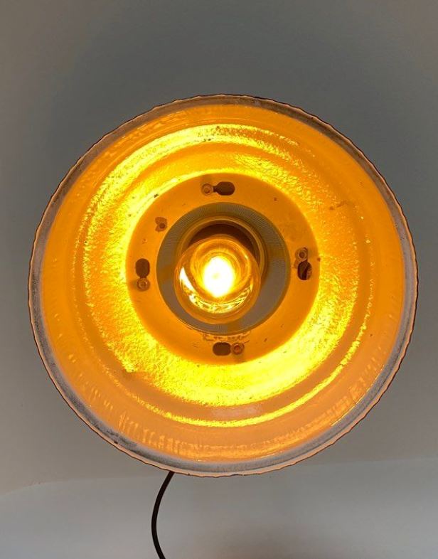 Lampe industrielle NSP20 émaillée (sans verre sous cloche) - Ukraine 🇺🇦 Suspensions Miz Industrial